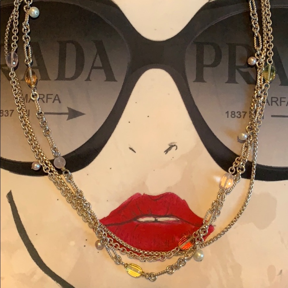 David Yurman Necklace Lemon Quartz & Pearl - Picture 7 of 16